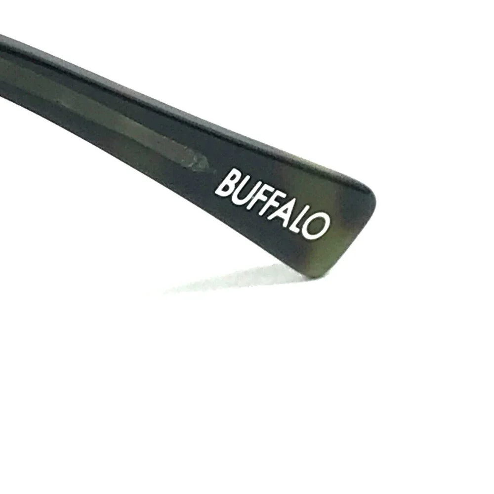 Buffalo by David Bitton Eyeglasses Frames BM003 OLI Green Tortoise 53-17-145